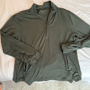 7 Diamonds Green Quarter-Zip NWOT